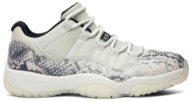 Air Jordan 11 Retro Low Light Bone Snakeskin CD6846-002